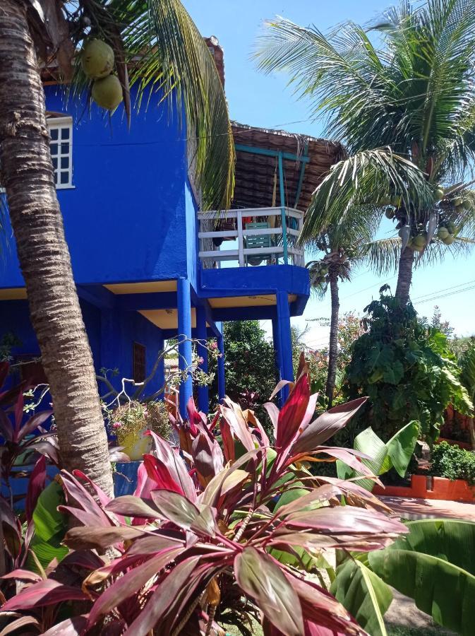 Charming Blue House With Kitchen Parking And Garden Villa Canoa Quebrada Eksteriør billede